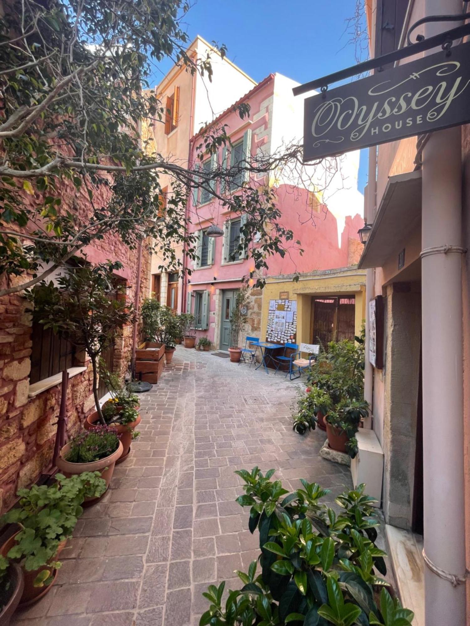 Odyssey House Villa Chania  Exteriör bild